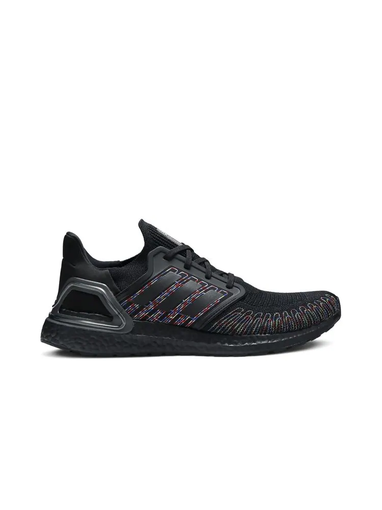 Кроссовки UltraBoost 20 'Black Multi-Color' — изображение 1 из 8, черный мульти