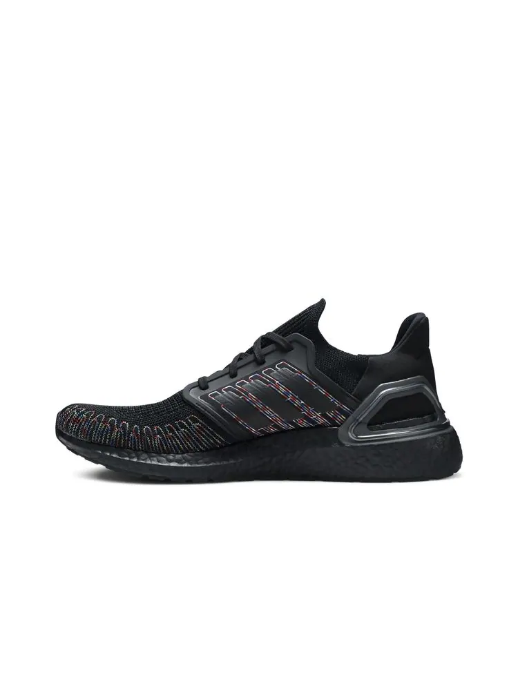 Кроссовки UltraBoost 20 'Black Multi-Color' — изображение 3 из 8, черный мульти