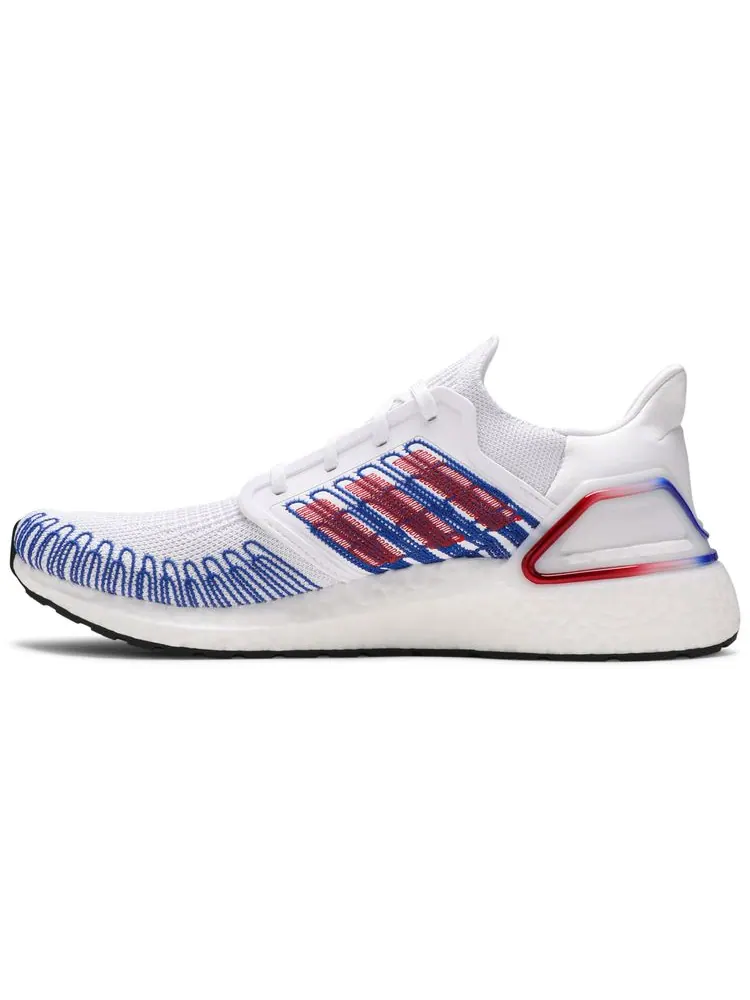 Кроссовки adidas UltraBoost 20 'USA' — изображение 3 из 8, белый