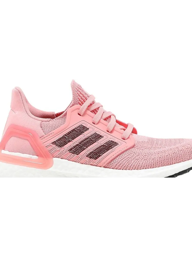 Кроссовки Adidas Wmns UltraBoost 20 'Glory Pink' — изображение 2 из 8, розовый