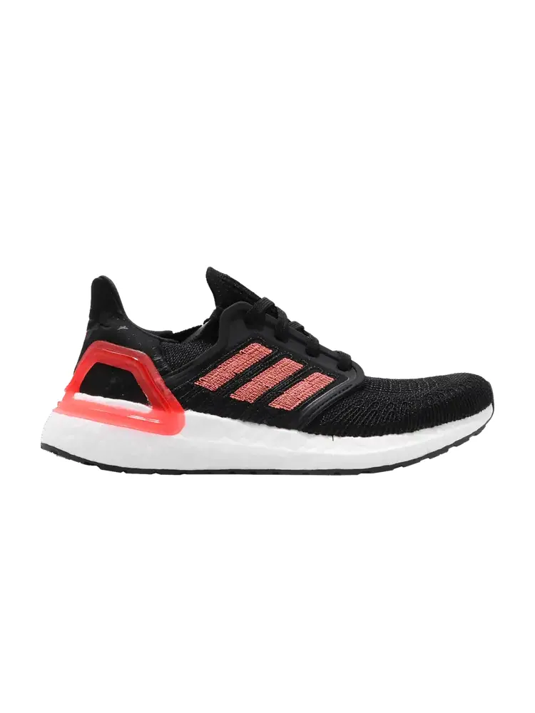 Кроссовки adidas Wmns UltraBoost 20 'Signal Coral' — изображение 1 из 1, черный//белый