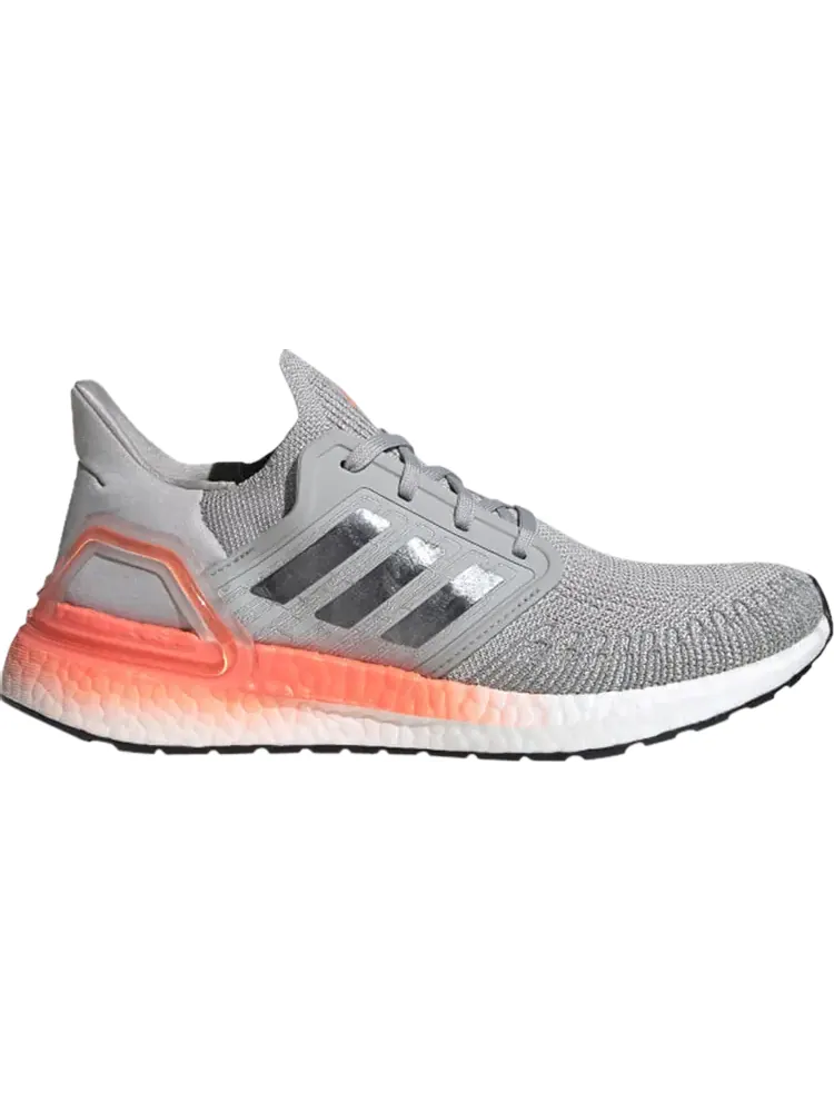 Кроссовки Adidas Wmns UltraBoost 20 'Grey Coral' — изображение 1 из 1, серый