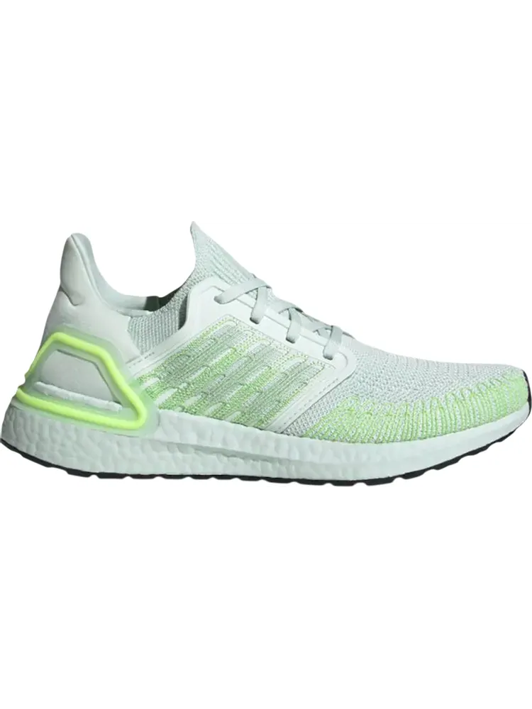 Кроссовки Adidas Wmns UltraBoost 20 'Green Tint' — изображение 1 из 1, зеленый