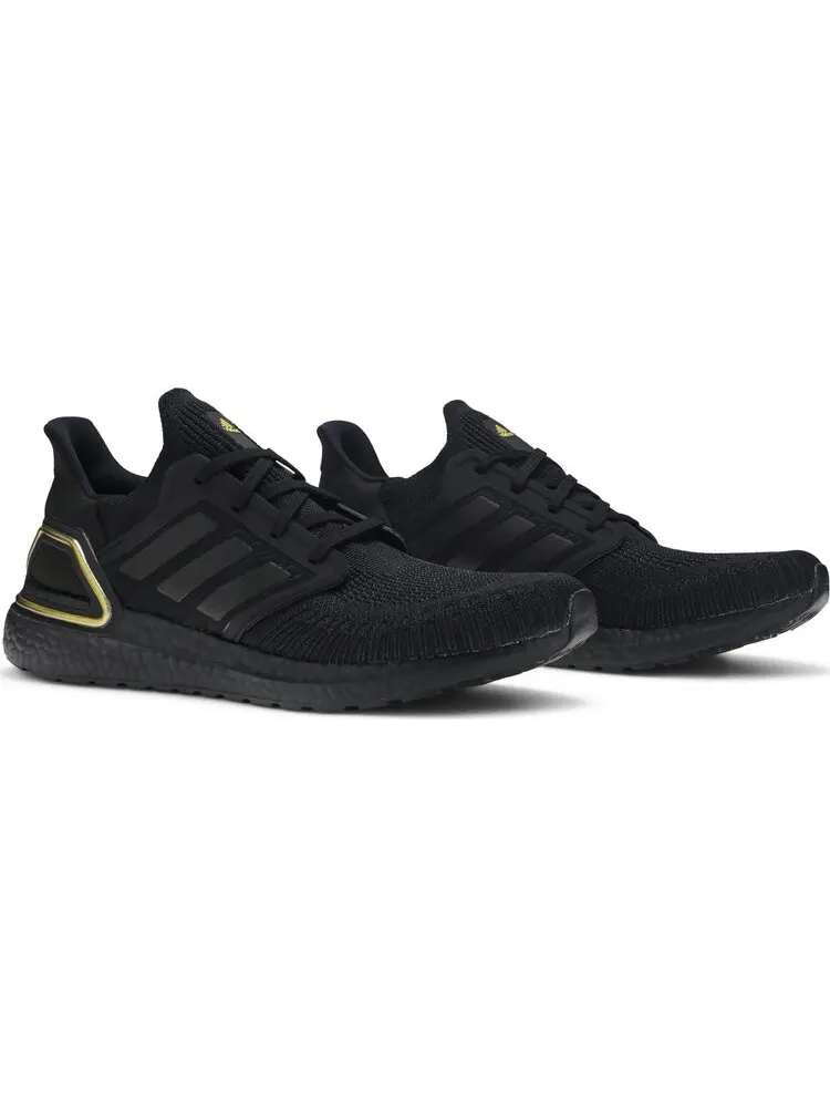 Кроссовки Adidas UltraBoost 20 'Black Gold' — изображение 8 из 8, черный