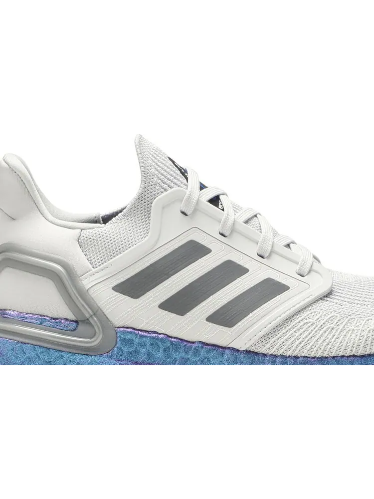 Кроссовки Adidas ISS US National Lab x UltraBoost 20 'Blue Boost' — изображение 2 из 8, серый