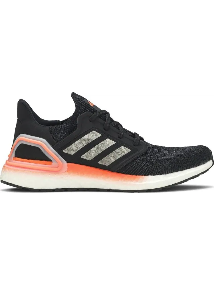 Кроссовки Adidas UltraBoost 20 'Signal Coral' — изображение 1 из 8, черный