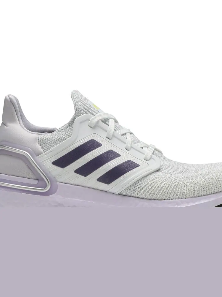 Кроссовки Adidas Wmns UltraBoost 20 'Purple Tint' — изображение 2 из 8, фиолетовый