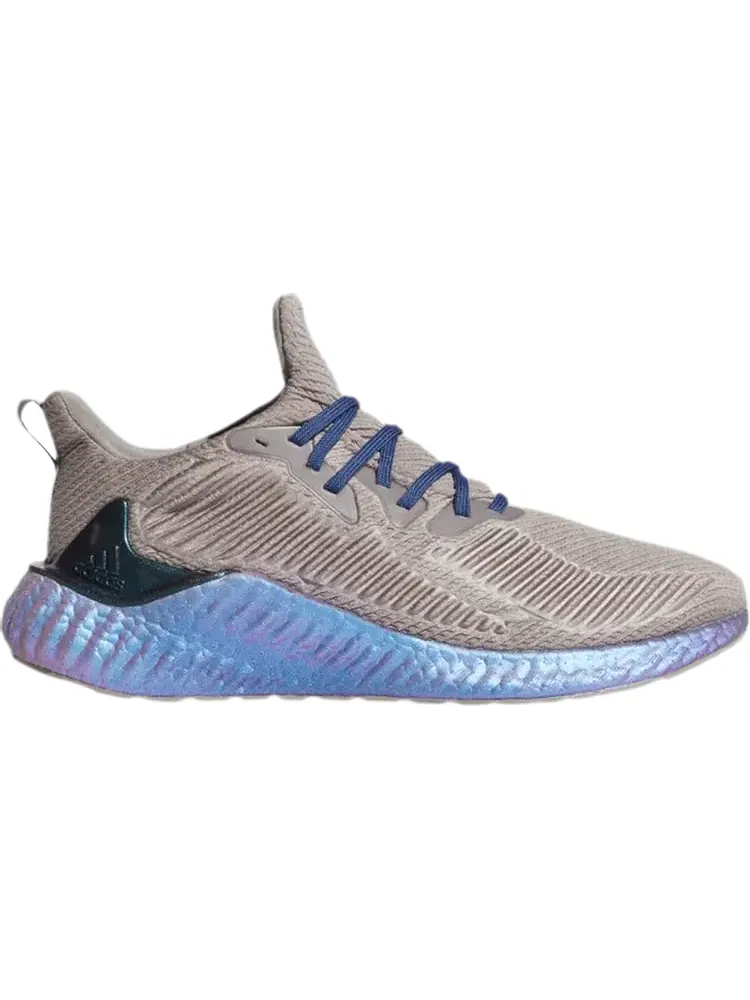 Кроссовки Adidas AlphaBoost 'Grey Iridescent' — изображение 1 из 1, серый