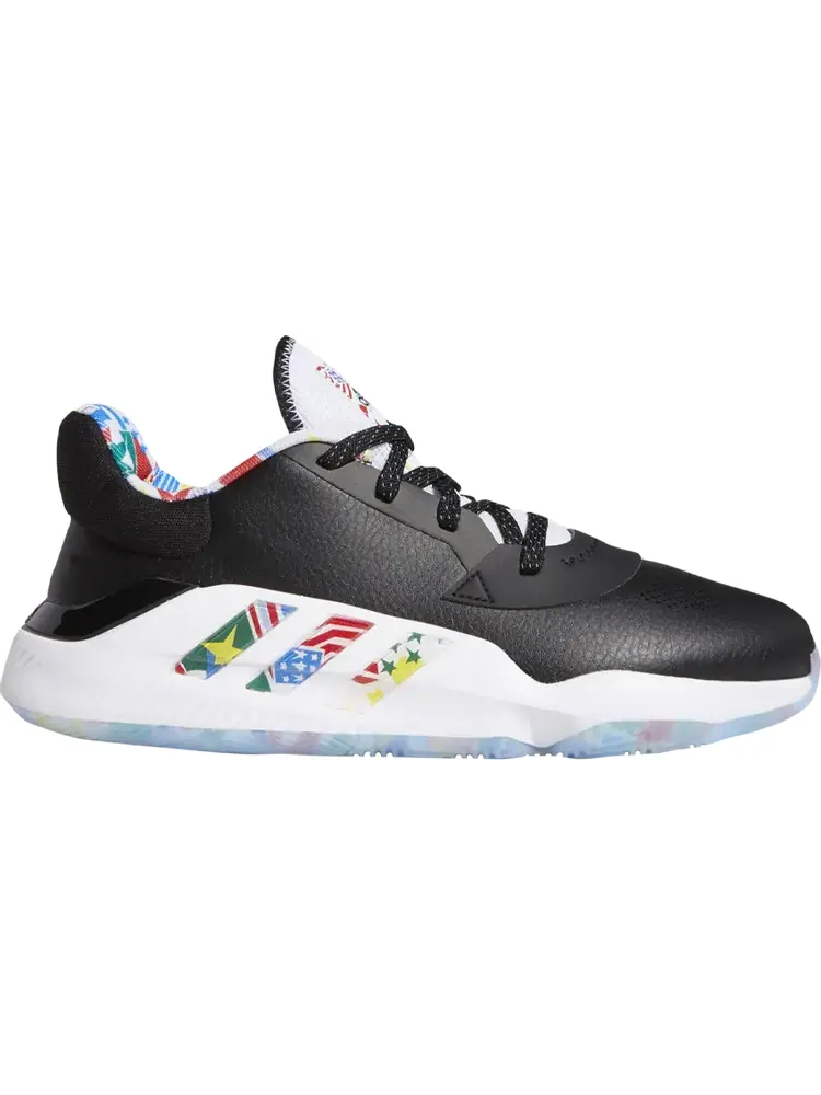 Кроссовки Adidas Pro Bounce 2019 Low FIBA 'Ball Around The World' — изображение 1 из 1, черный