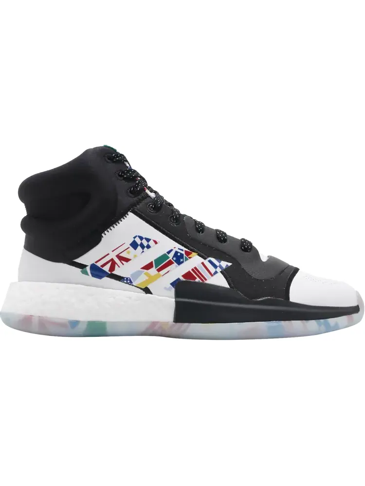 Кроссовки Adidas Marquee Boost FIBA — изображение 1 из 1, белый