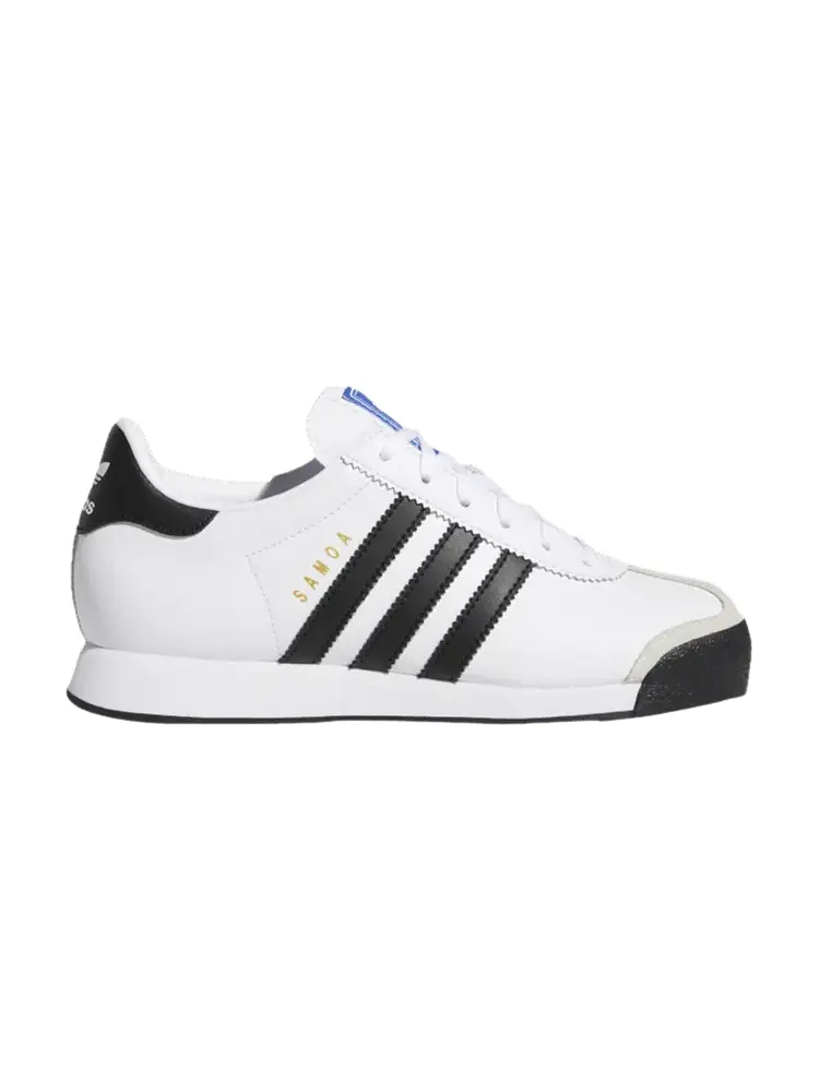 Кроссовки adidas Samoa J 'Cloud White' — изображение 1 из 1, белый/черный/белый