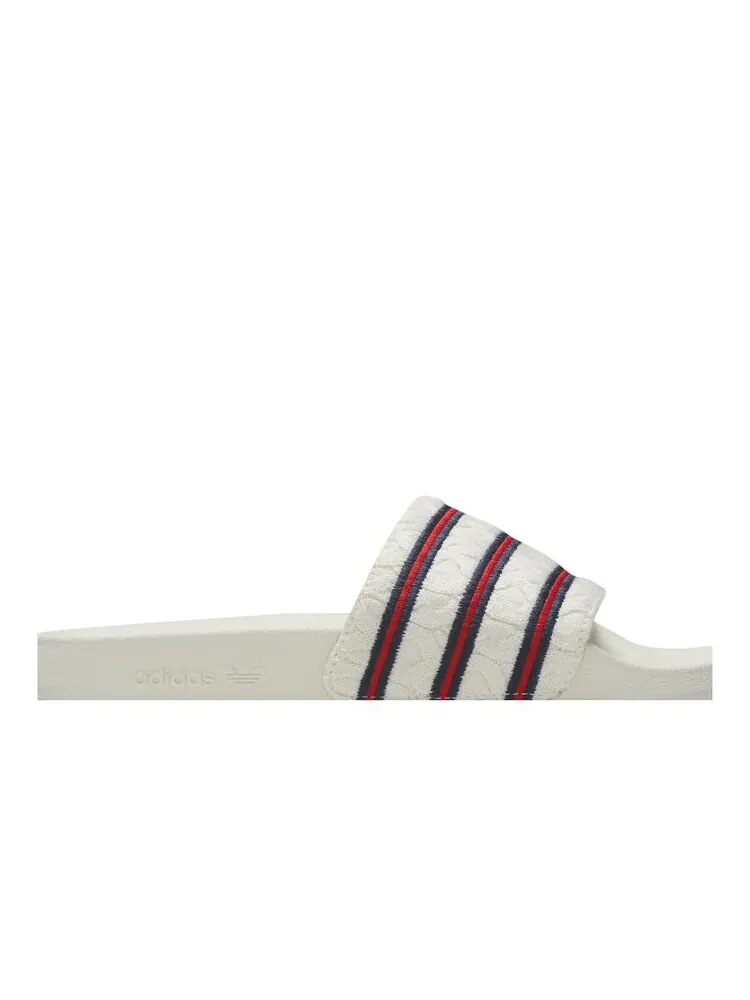 Кроссовки Adidas Extra Butter x Consortium Adilette — изображение 2 из 4, белый