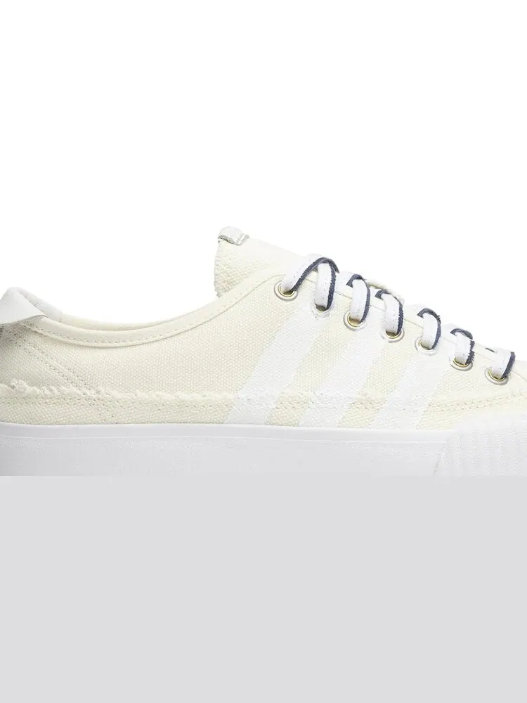 Кроссовки Adidas Donald Glover x Nizza 'Blank Canvas' — изображение 2 из 8, бежевый