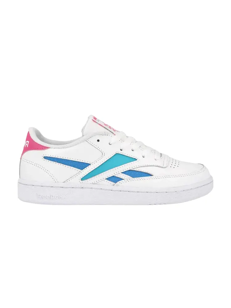 Кроссовки Reebok Wmns Club C Revenge Mark 'White Solid Teal Bright Cyan' — изображение 1 из 1, белый//яркий голубой