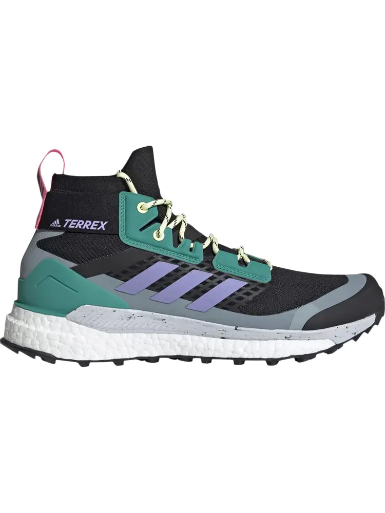 Ботинки Adidas Terrex Free Hiker 'Core Black Glory Green' — изображение 1 из 1, черный