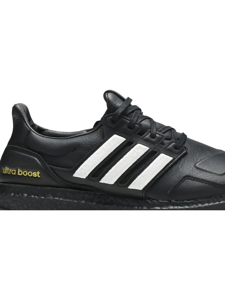 Кроссовки Adidas UltraBoost DNA 'Black Leather' — изображение 2 из 8, черный