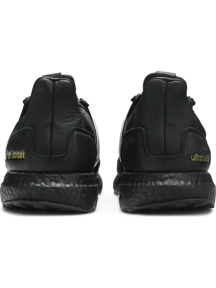 Кроссовки Adidas UltraBoost DNA 'Black Leather' — изображение 6 из 8, черный