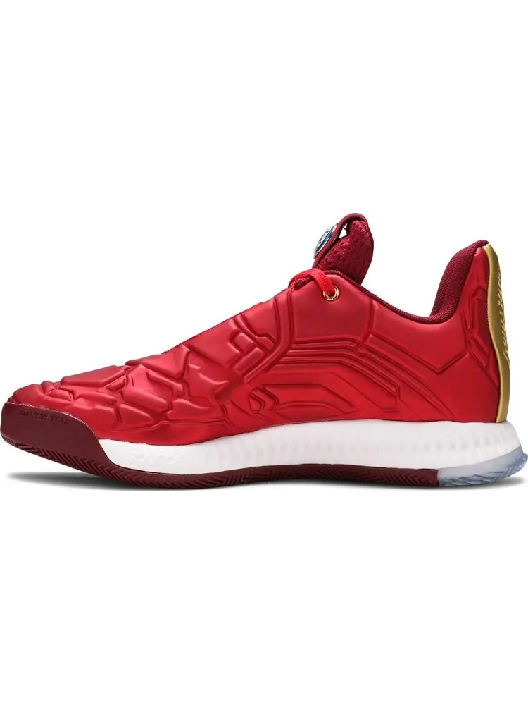 Кроссовки Adidas Marvel x Harden Vol. 3 J 'Heroes Among Us: Iron Man' — изображение 3 из 8, красный