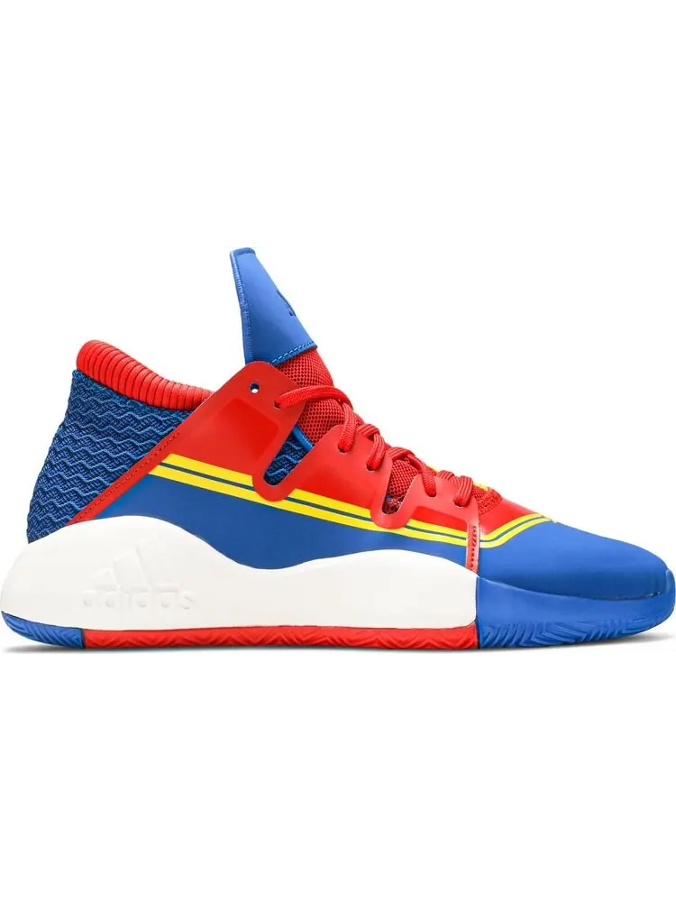 Кроссовки Adidas Marvel x Pro Vision J 'Heroes Among Us: Captain Marvel' — изображение 1 из 8, синий