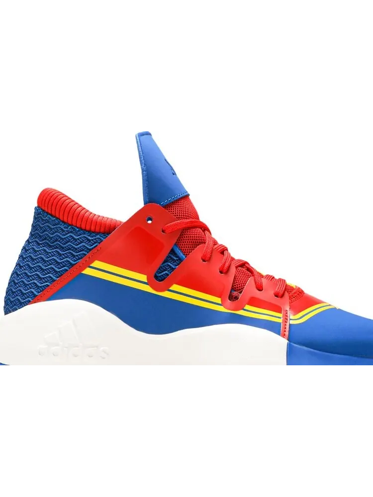 Кроссовки Adidas Marvel x Pro Vision J 'Heroes Among Us: Captain Marvel' — изображение 2 из 8, синий