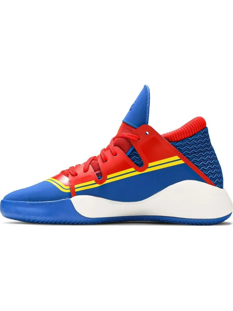 Кроссовки Adidas Marvel x Pro Vision J 'Heroes Among Us: Captain Marvel' — изображение 3 из 8, синий
