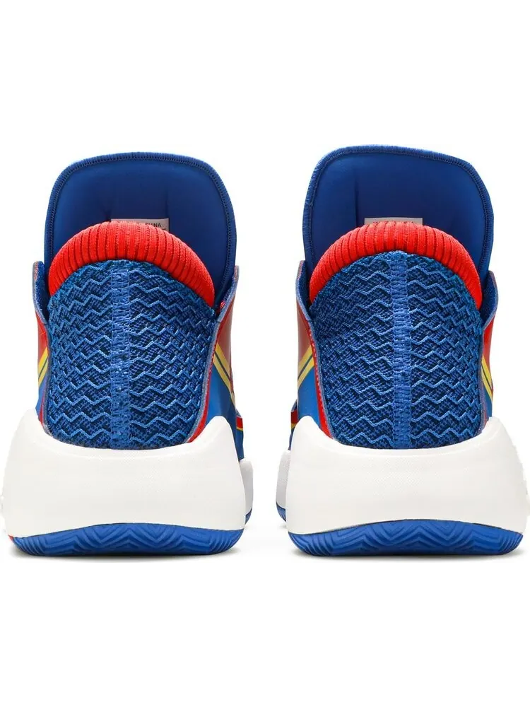 Кроссовки Adidas Marvel x Pro Vision J 'Heroes Among Us: Captain Marvel' — изображение 6 из 8, синий
