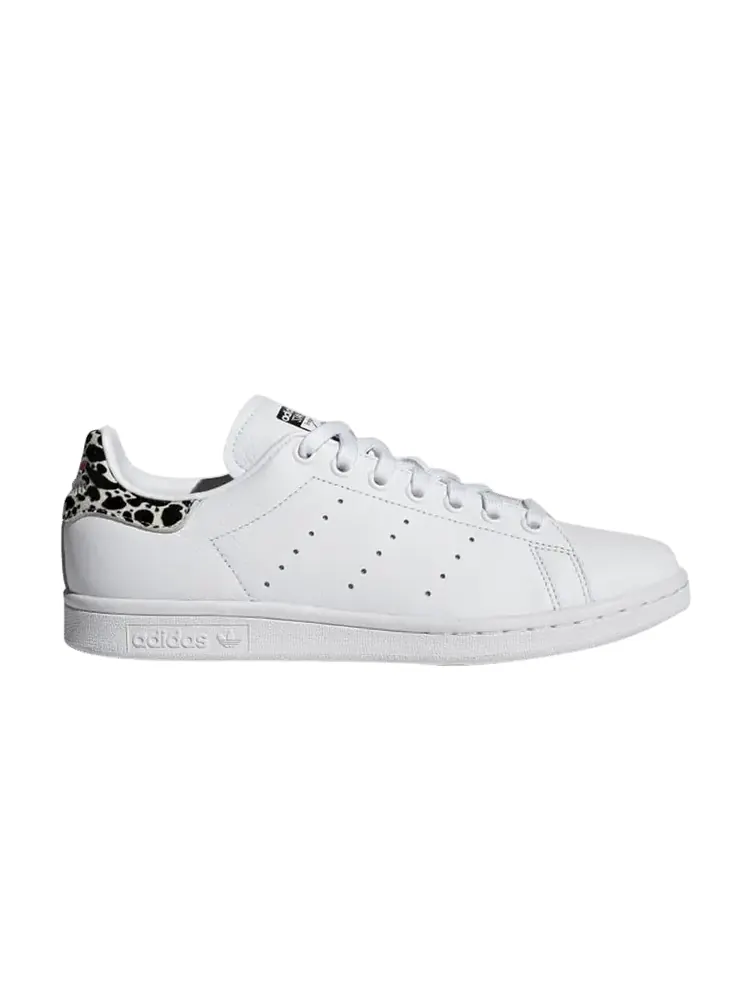 Кроссовки adidas Wmns Stan Smith 'White Animal Print' — изображение 1 из 1, белый/черный/розовый