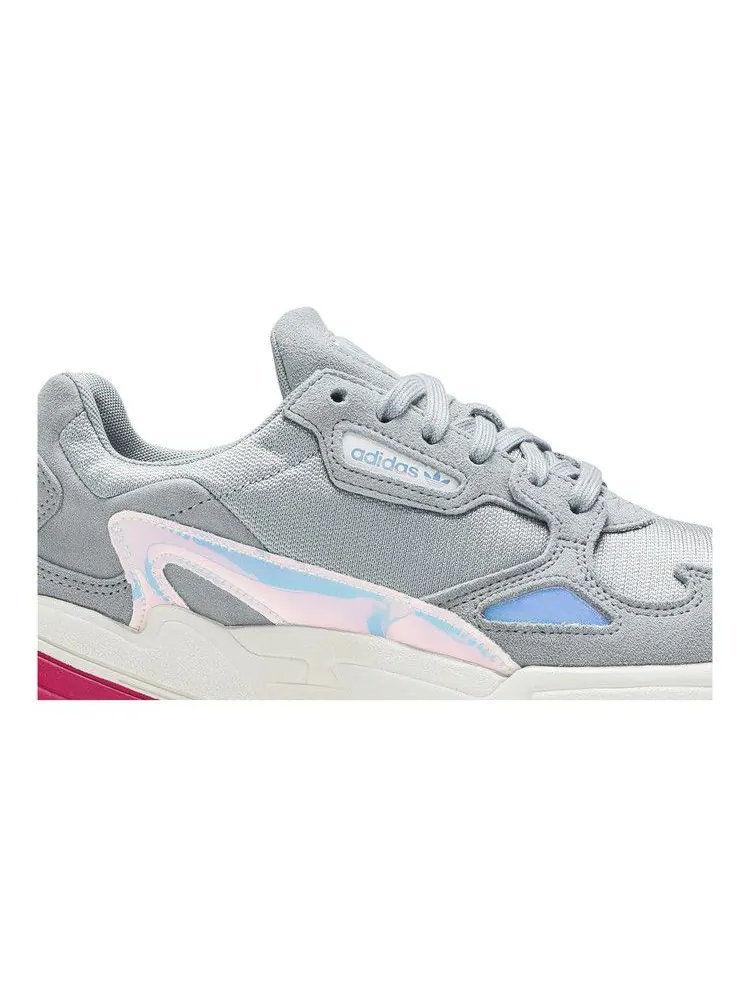 Кроссовки adidas Wmns Falcon 'Light Grey Real Magenta' — изображение 3 из 9, светлый серый/белый