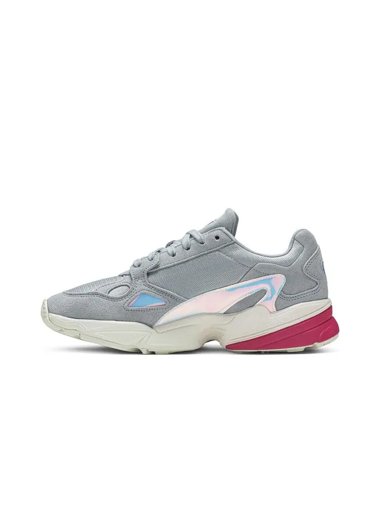 Кроссовки adidas Wmns Falcon 'Light Grey Real Magenta' — изображение 4 из 9, светлый серый/белый