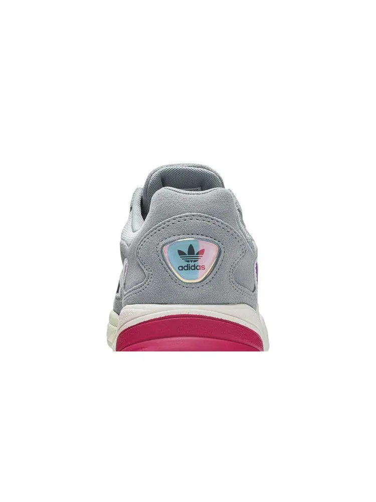 Кроссовки adidas Wmns Falcon 'Light Grey Real Magenta' — изображение 8 из 9, светлый серый/белый