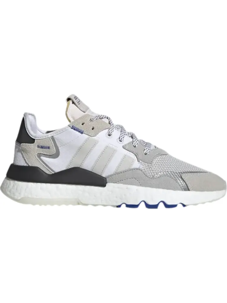 Кроссовки Adidas Nite Jogger 'Grey Power Blue' — изображение 1 из 1, серый