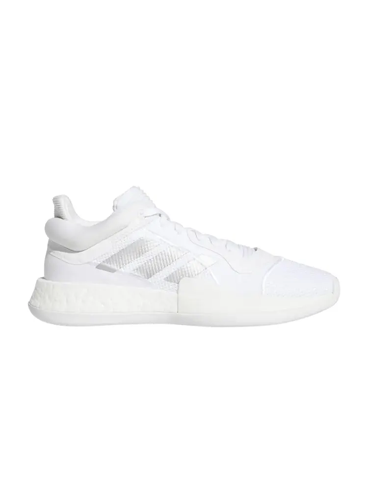 Кроссовки adidas Marquee Boost Low 'White Silver Metallic' — изображение 1 из 1