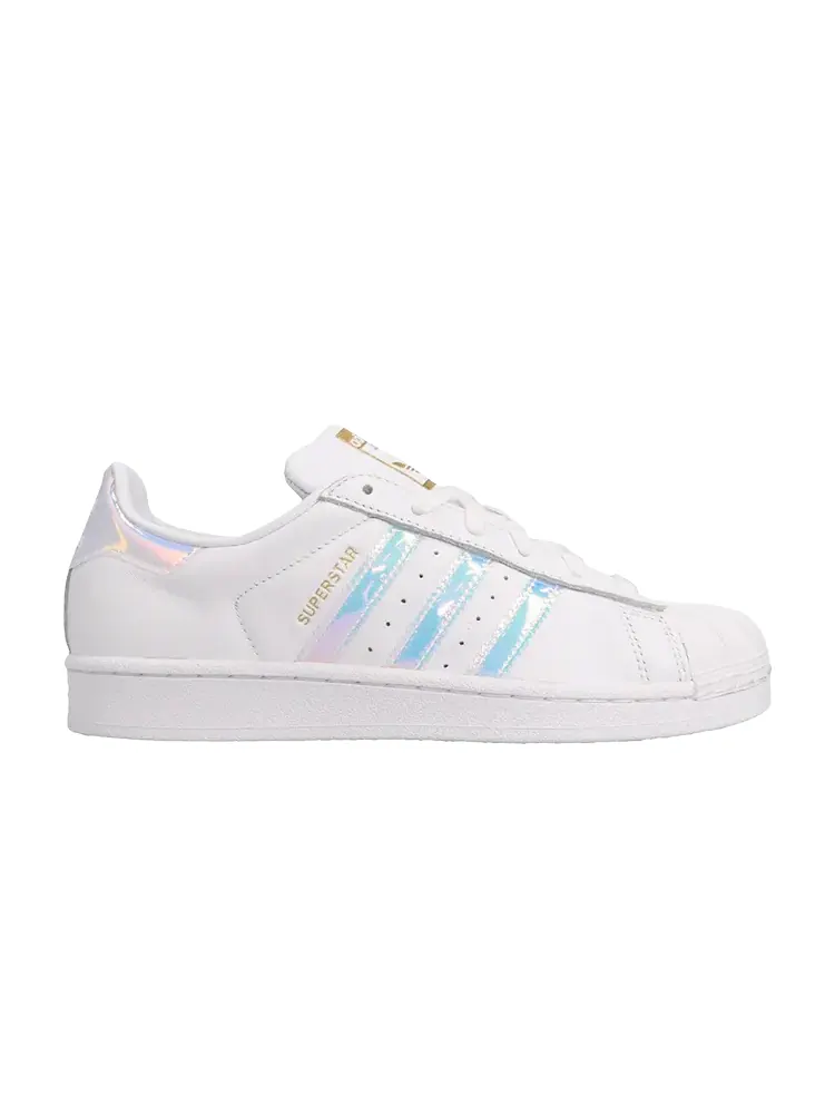 Кроссовки Adidas Wmns Superstar 'Iridescent Hologram' — изображение 1 из 1, белый