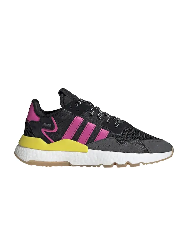 Кроссовки Adidas Nite Jogger 'Gum Sole' — изображение 1 из 1, черный