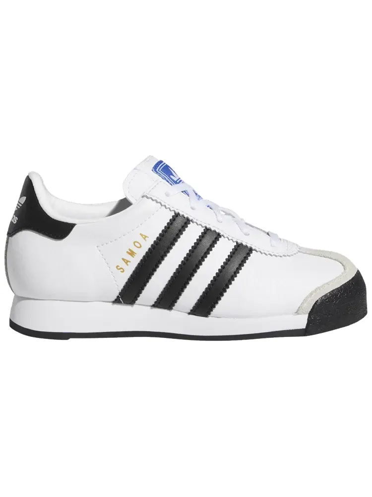 Кроссовки adidas Samoa Little Kid 'White Black' — изображение 1 из 1, белый