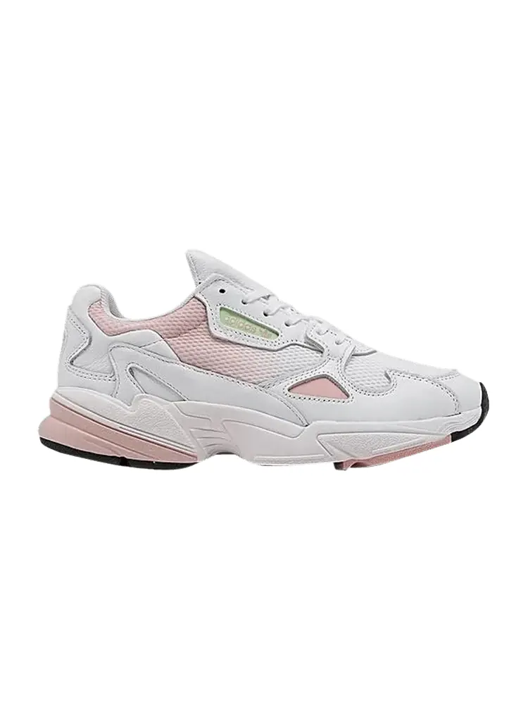 Кроссовки adidas Wmns Falcon 'Pink Spirit' — изображение 1 из 1, белый/розовый/зеленый