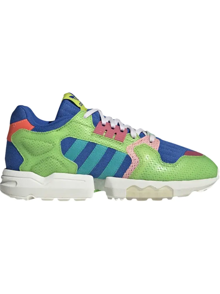 Кроссовки Adidas Parley x ZX Torsion 'Aqua Solar Green' — изображение 1 из 1, синий