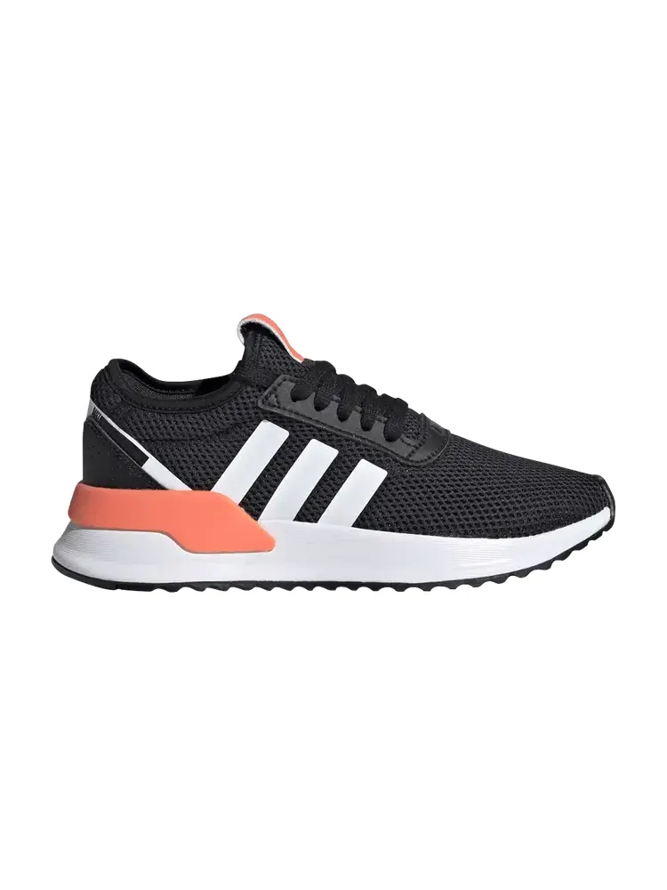 Кроссовки adidas U_Path J 'Black Signal Coral' — изображение 1 из 1, черный/белый