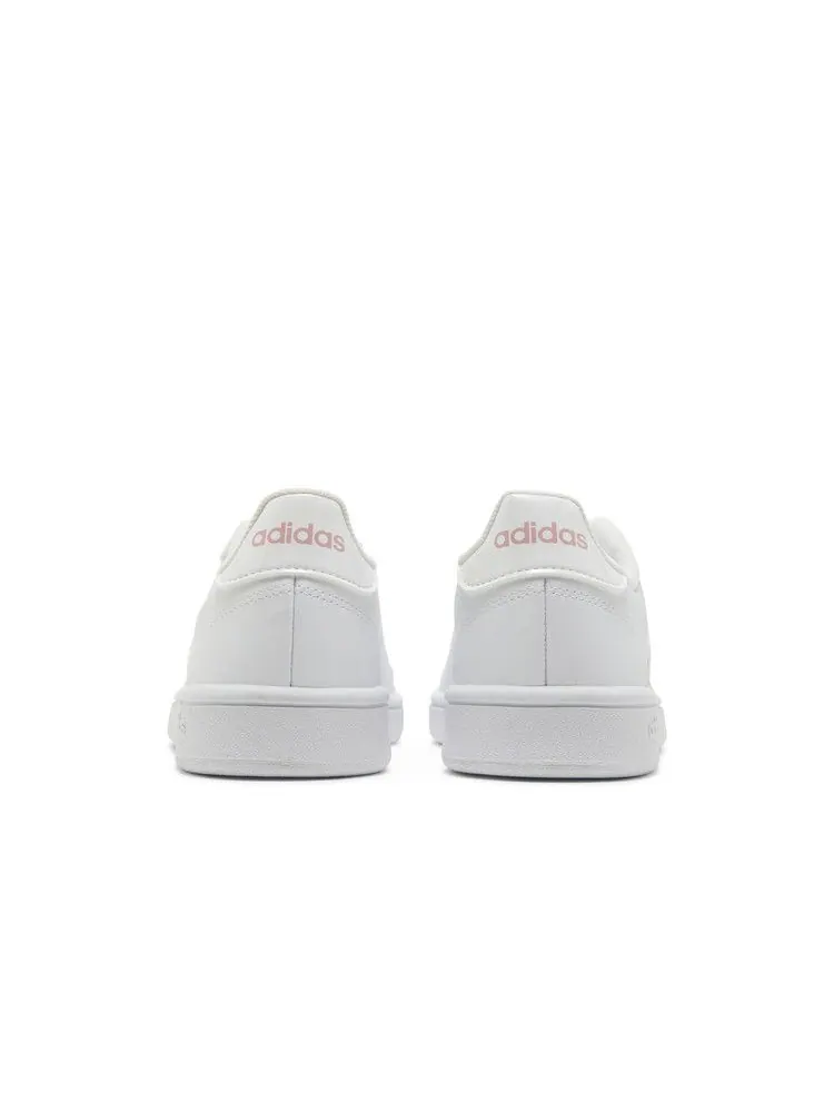 Кроссовки adidas Wmns Grand Court Base 'White Glow Pink' — изображение 7 из 9, белый/розовый/белый