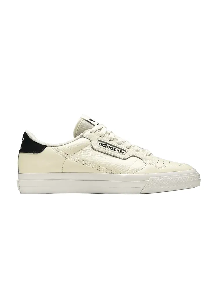 Кроссовки adidas Continental Vulc 'Off White' — изображение 1 из 9, белый/белый/черный