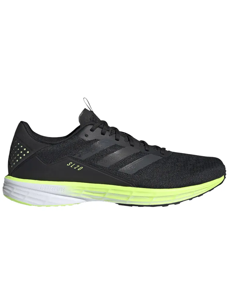 Кроссовки adidas SL20 'Black Signal Green' — изображение 1 из 1, черный