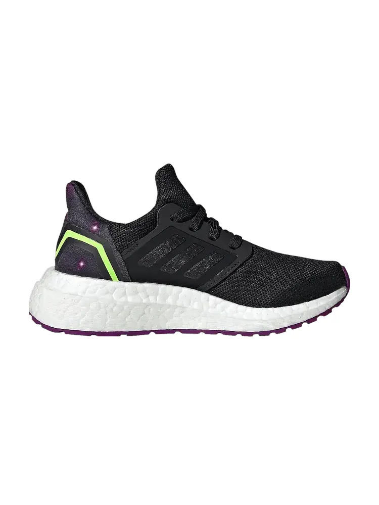 Кроссовки adidas UltraBoost 20 Little Kids 'Glory Purple' — изображение 1 из 1, черный/фиолетовый/белый