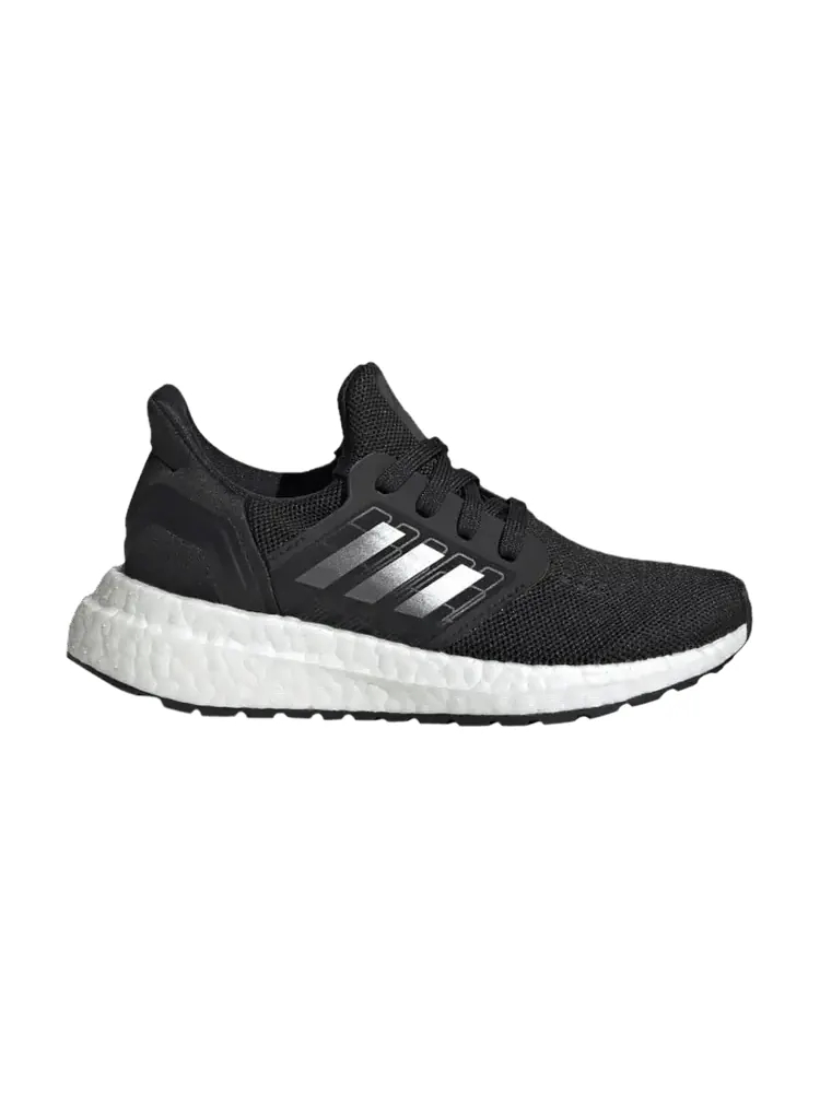 Кроссовки adidas UltraBoost 20 J 'Black Night Metallic' — изображение 1 из 1, черный/металлик/белый
