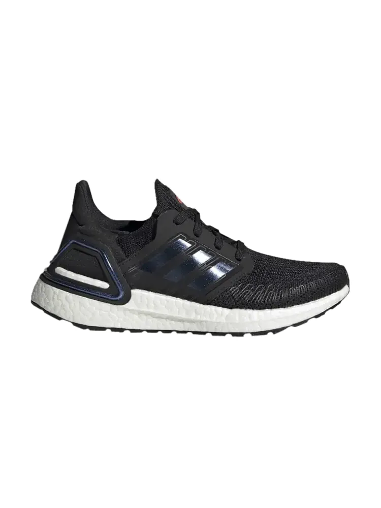 Кроссовки adidas UltraBoost 20 J 'Black Violet Metallic' — изображение 1 из 1