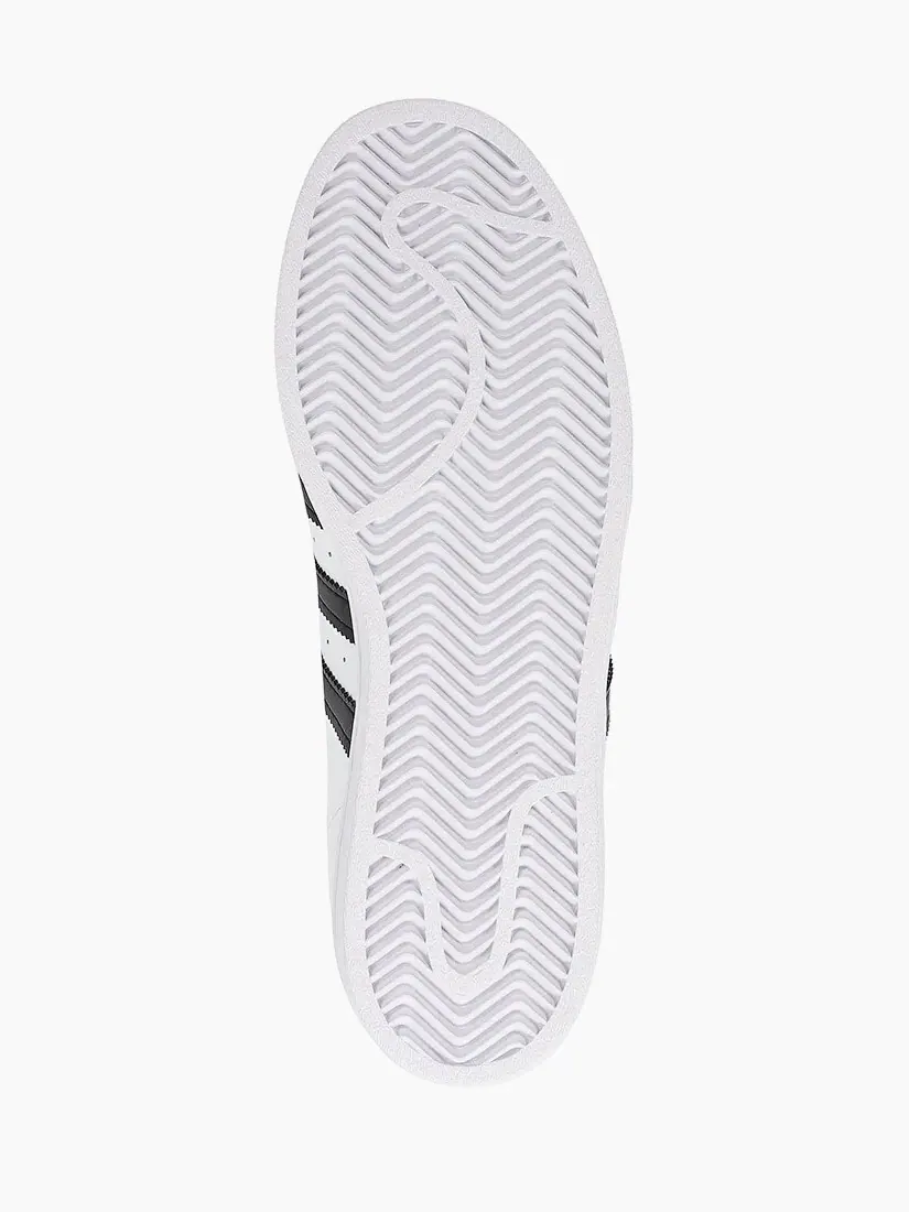 Кроссовки adidas Superstar: Белые с черными акцентами — изображение 5 из 5, белый