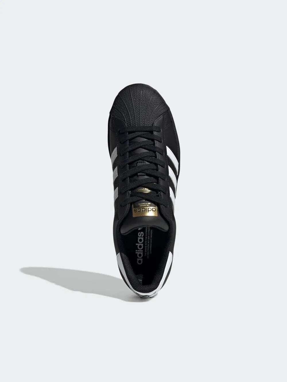 Кроссовки adidas Superstar Core Black/White — изображение 3 из 5, черный