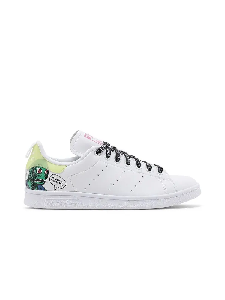 Кроссовки adidas Fiorucci x Stan Smith 'What Is Love?' — изображение 2 из 9, белый