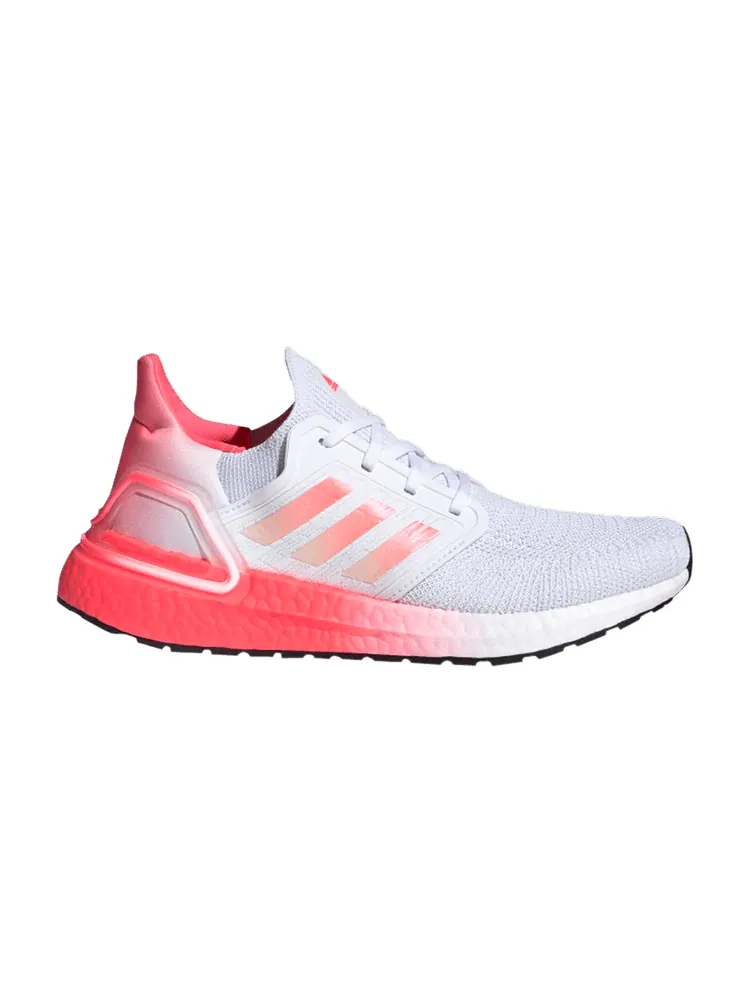 Кроссовки adidas Wmns UltraBoost 20 'White Signal Pink' — изображение 1 из 1, белый/розовый/розовый