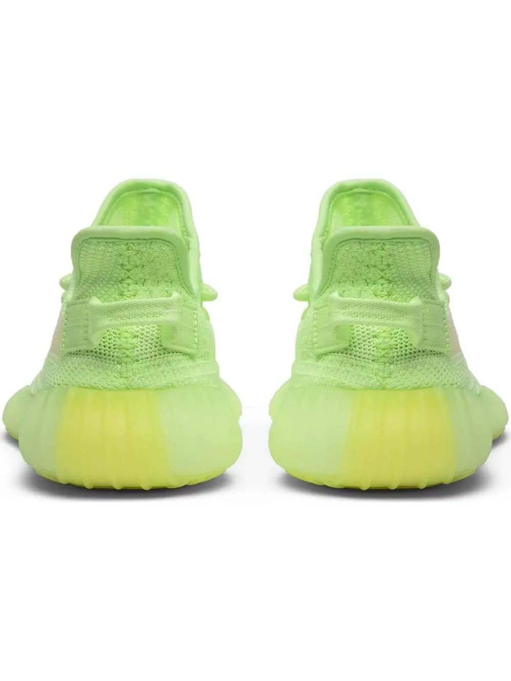 Кроссовки Adidas Yeezy Boost 350 V2 GID Glow — изображение 5 из 7, зеленый
