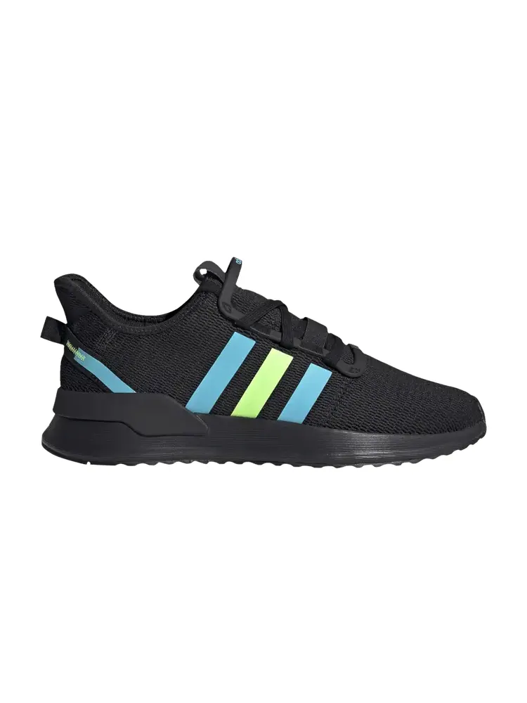 Кроссовки adidas U_Path Run 'Blue Glow' — изображение 1 из 1, черный/синий/зеленый